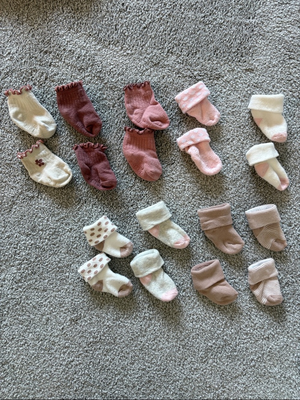 Carter's Assorted Baby Girl Socks